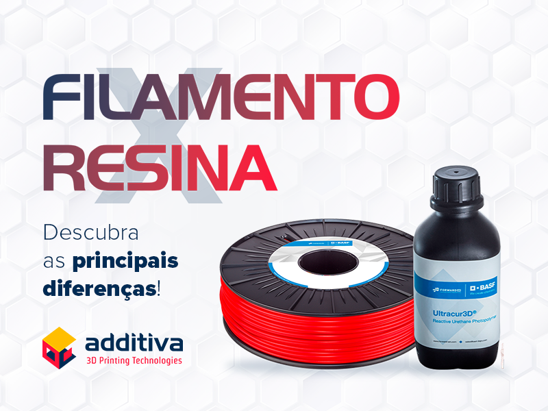 FILAMENTO X RESINA - Descubra as principais diferenças e saiba qual tecnologia usar em seus projetos de impressão 3D!